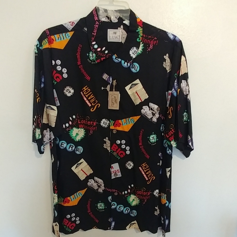 NWT LUAU CASUAL SHIRT SIZE XL